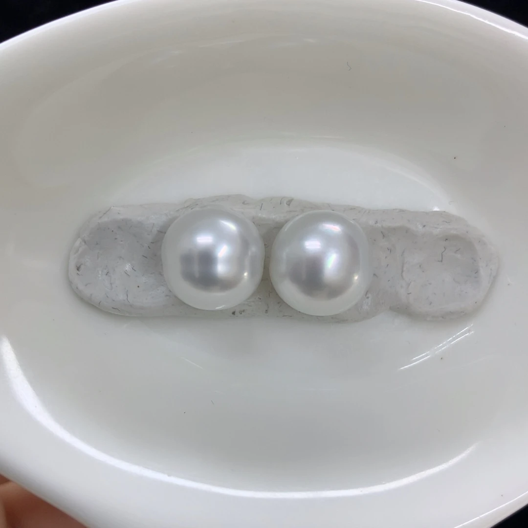 海水珍珠裸珠未镶嵌10-11mm梅