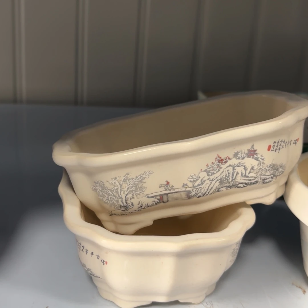 紫砂花盆宜兴紫荆