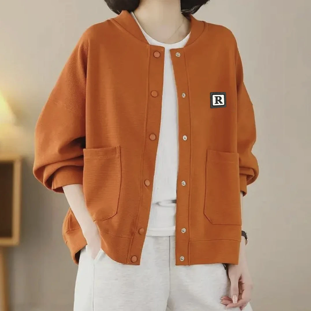 【铭铭外贸】春季新款百搭显瘦休闲宽松彩色外套——7991