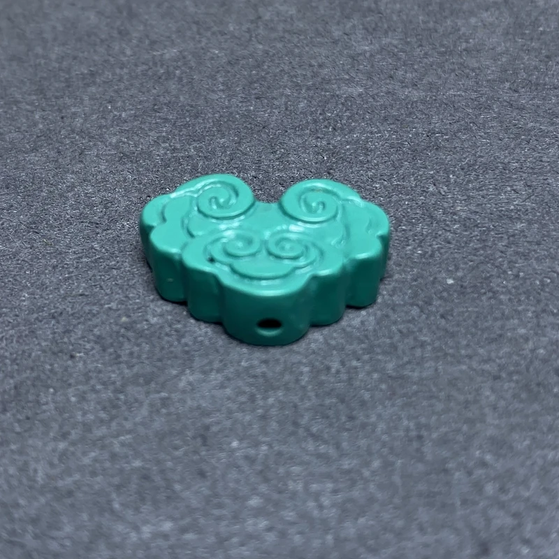 C8217 文玩配饰百搭饰品DIY立体雕刻祥云纹配珠背云线