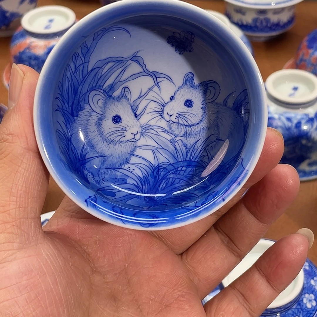 陶月楼 柴窑  子鼠