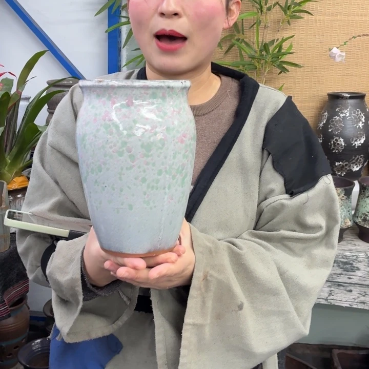 14×20-粗陶花盆有孔-买买买