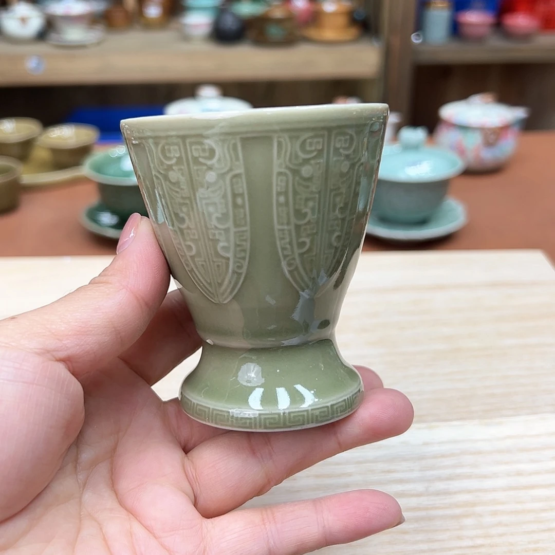 龙泉敬悦青瓷品茗杯