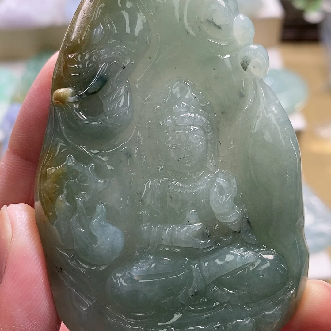 【闪购商品】翡翠颈饰未镶嵌11111111111