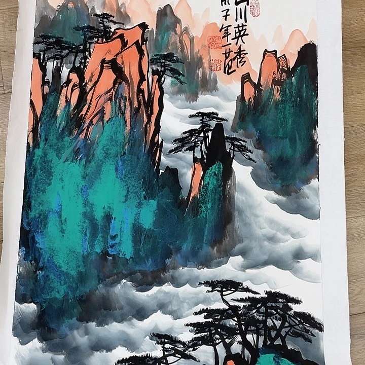 精品国画精品作品