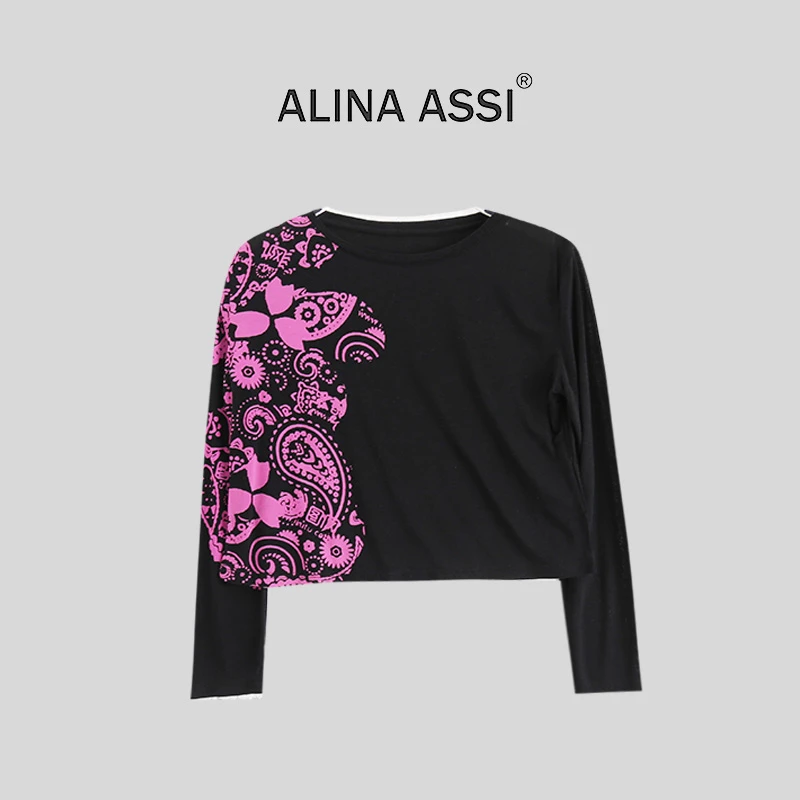 【一个艺】2025夏季新款防晒T恤薄款长袖上衣U0218