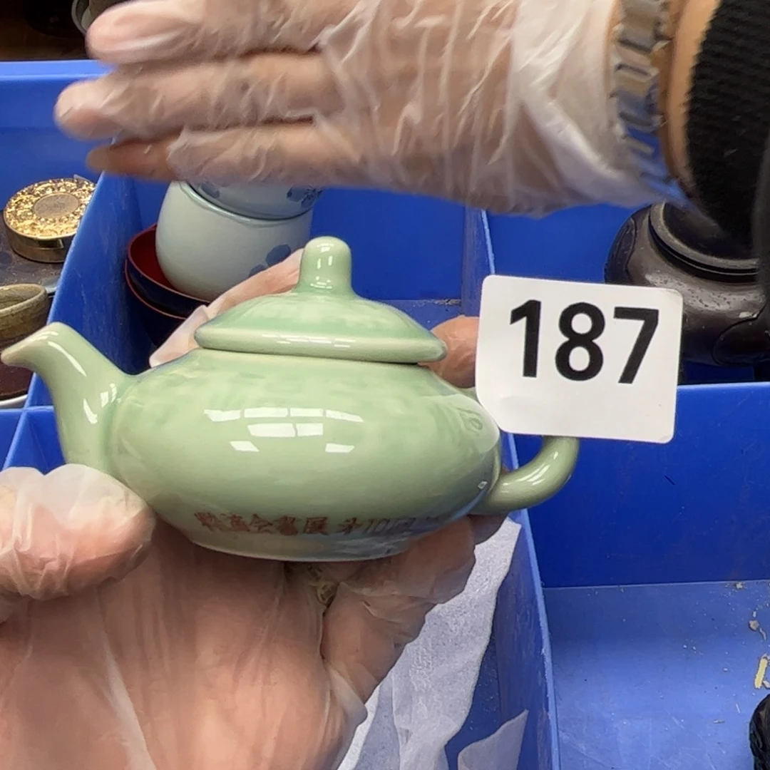 瓷片摆件工艺品摆件666 