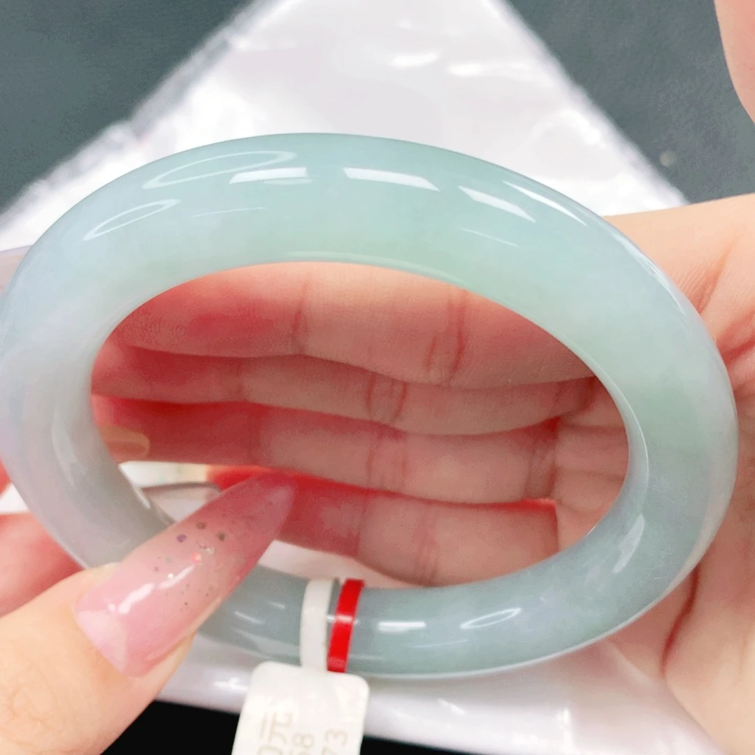 翡翠未镶嵌手镯58