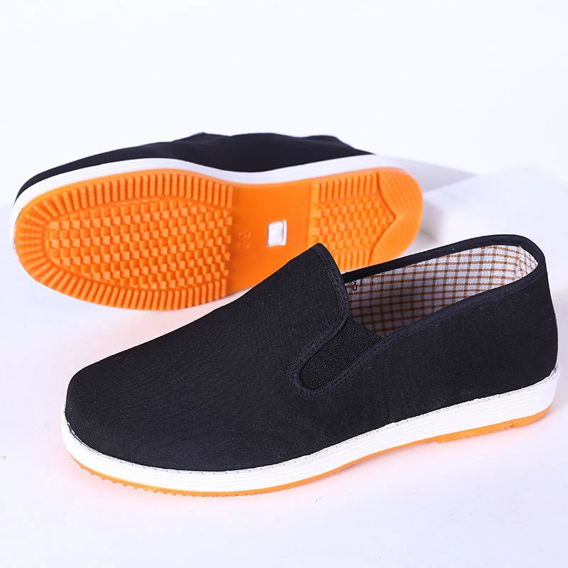 老北京男黑工作鞋干活布鞋男工鞋子耐磨休闲鞋布鞋耐磨防滑司机鞋