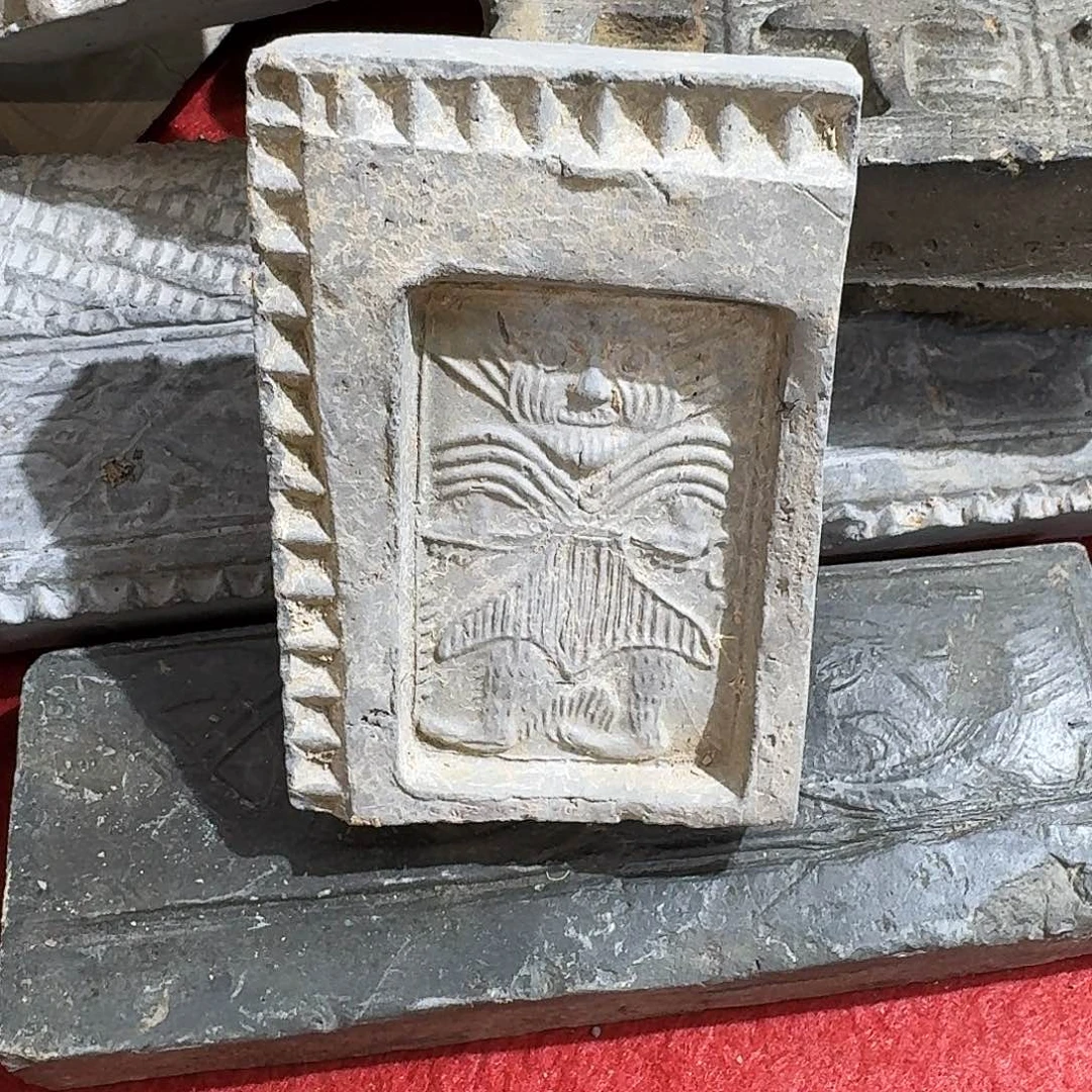 未*老砖后刻干泡茶台