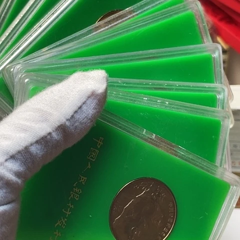 其他普通金属动物全套10枚带盒，，，，，