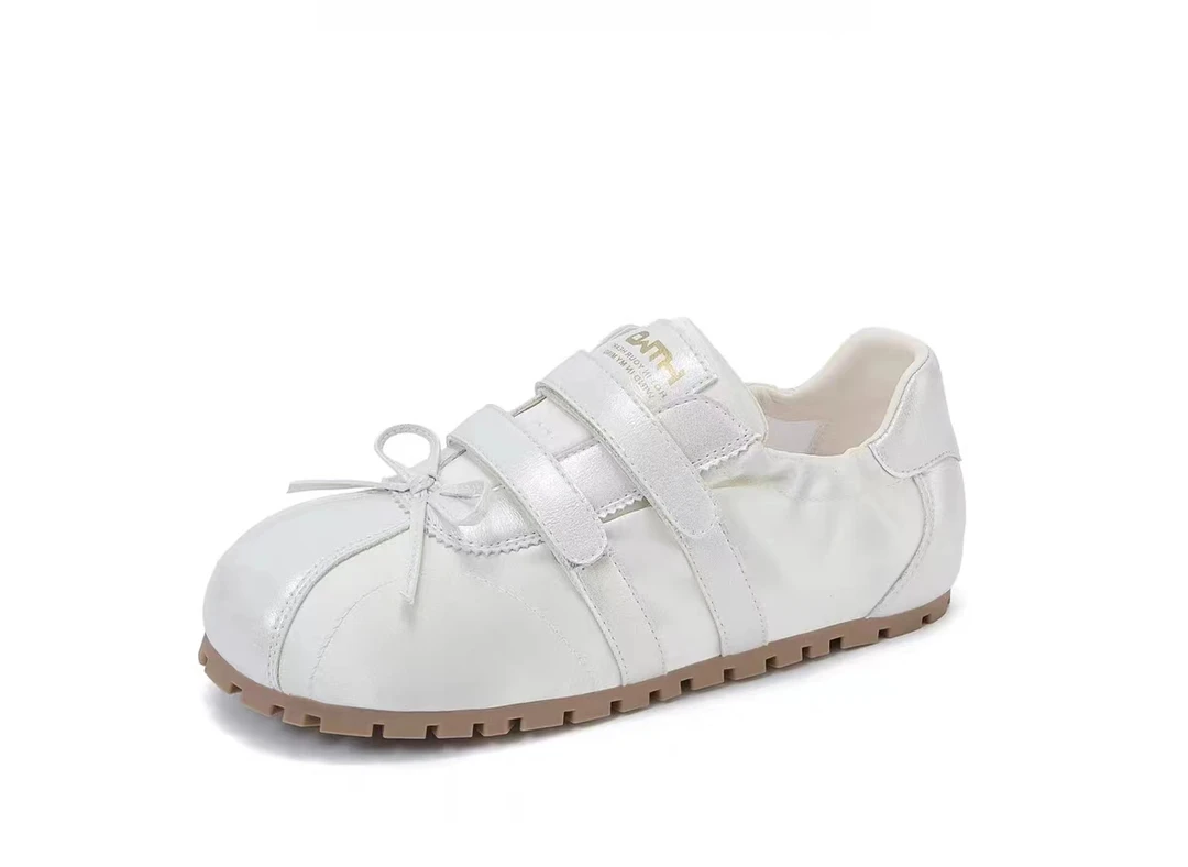 运费补贴软底网面透气德训鞋2025夏款系带洋气百搭潮鞋阿甘鞋