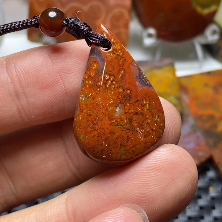 玛瑙/玉髓颈饰未镶嵌妆**石