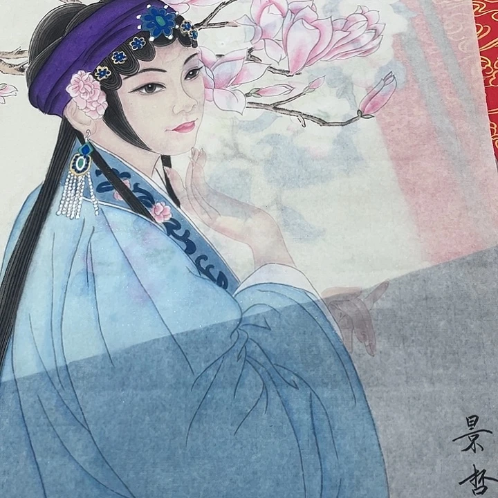 国画半*斋我是你的小可爱啊我的小可爱我的小