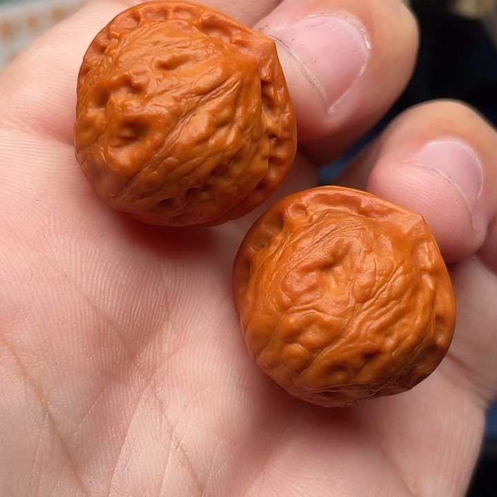 把件文玩核桃桃心