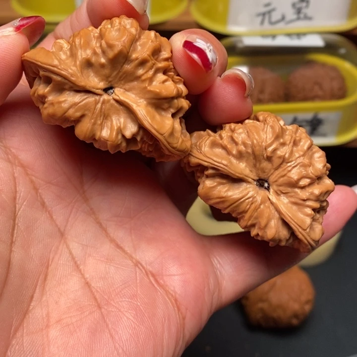 兜***兜吊坠文玩核桃46全品蛇头