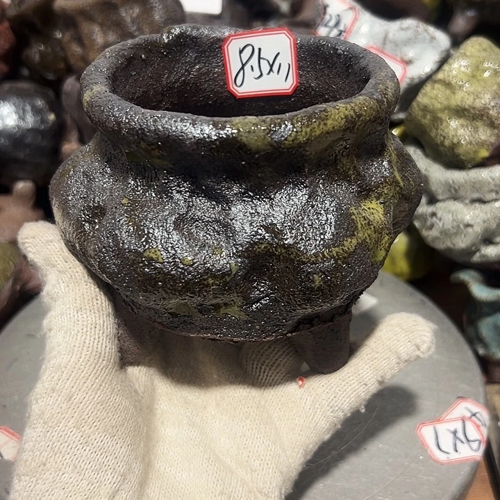 粗陶花盆制作就这样了