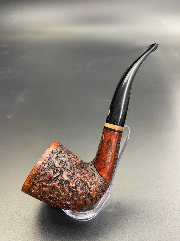 欧洲石楠木光面手工设计精品男士烟斗