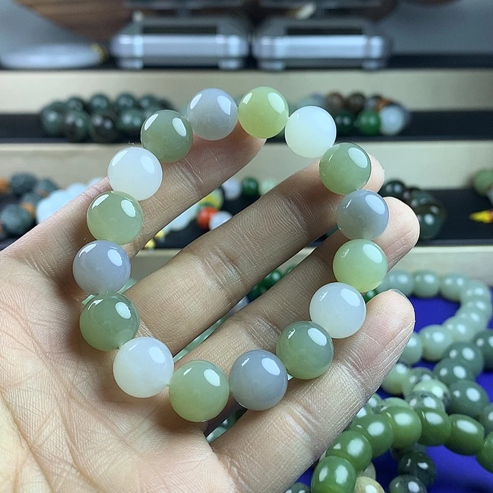 和田玉手串未镶嵌