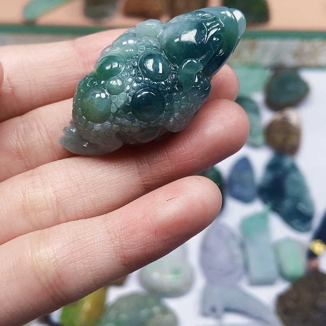 翡翠未镶嵌颈饰翡翠A货