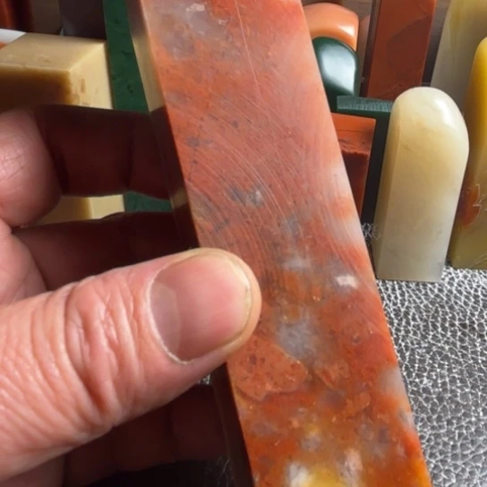 老挝石九***褂老挝高大素章