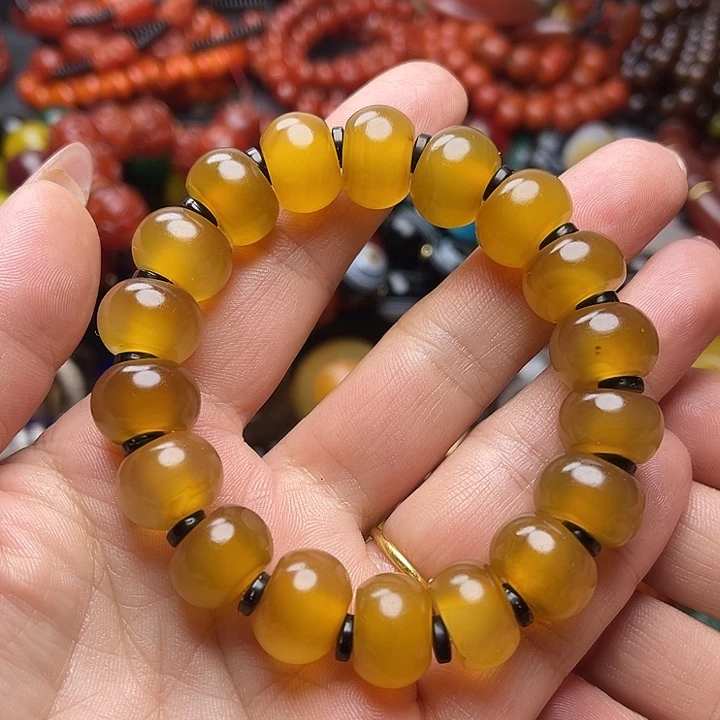 玛瑙/玉髓未镶嵌手链