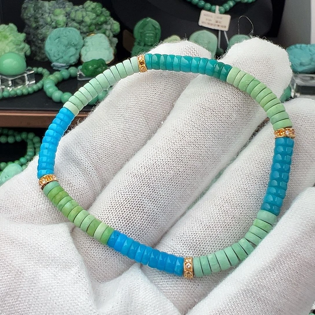 绿松石未镶嵌绿松石主播璐璐