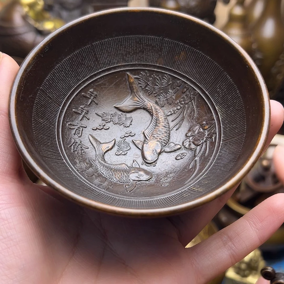 铜器摆件老王直播间