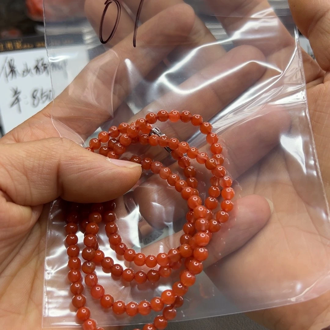 南红玛瑙多圈未镶嵌07