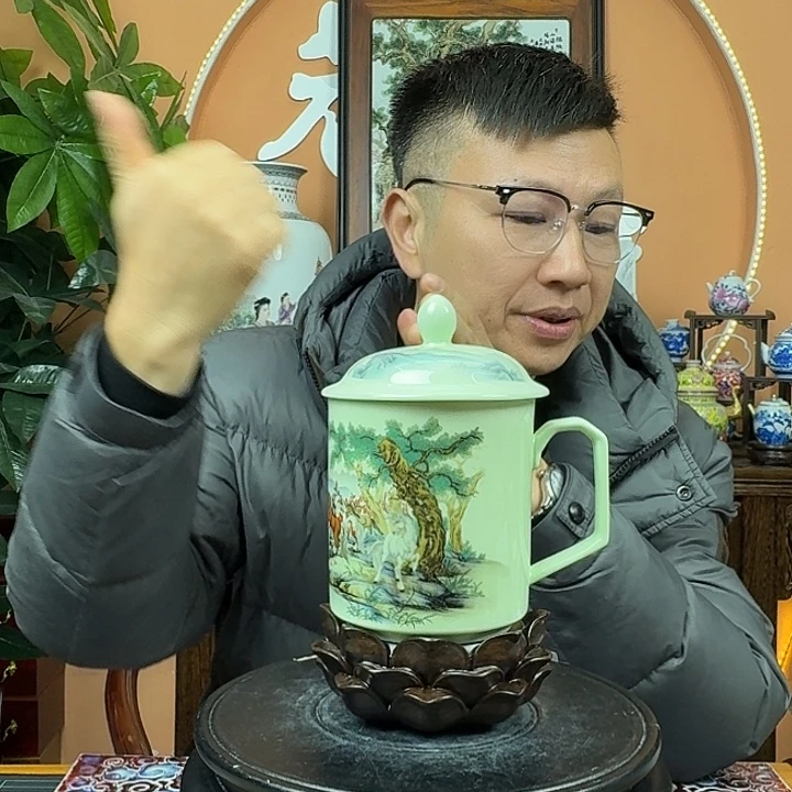 陶摆件景德镇陶瓷手工制作