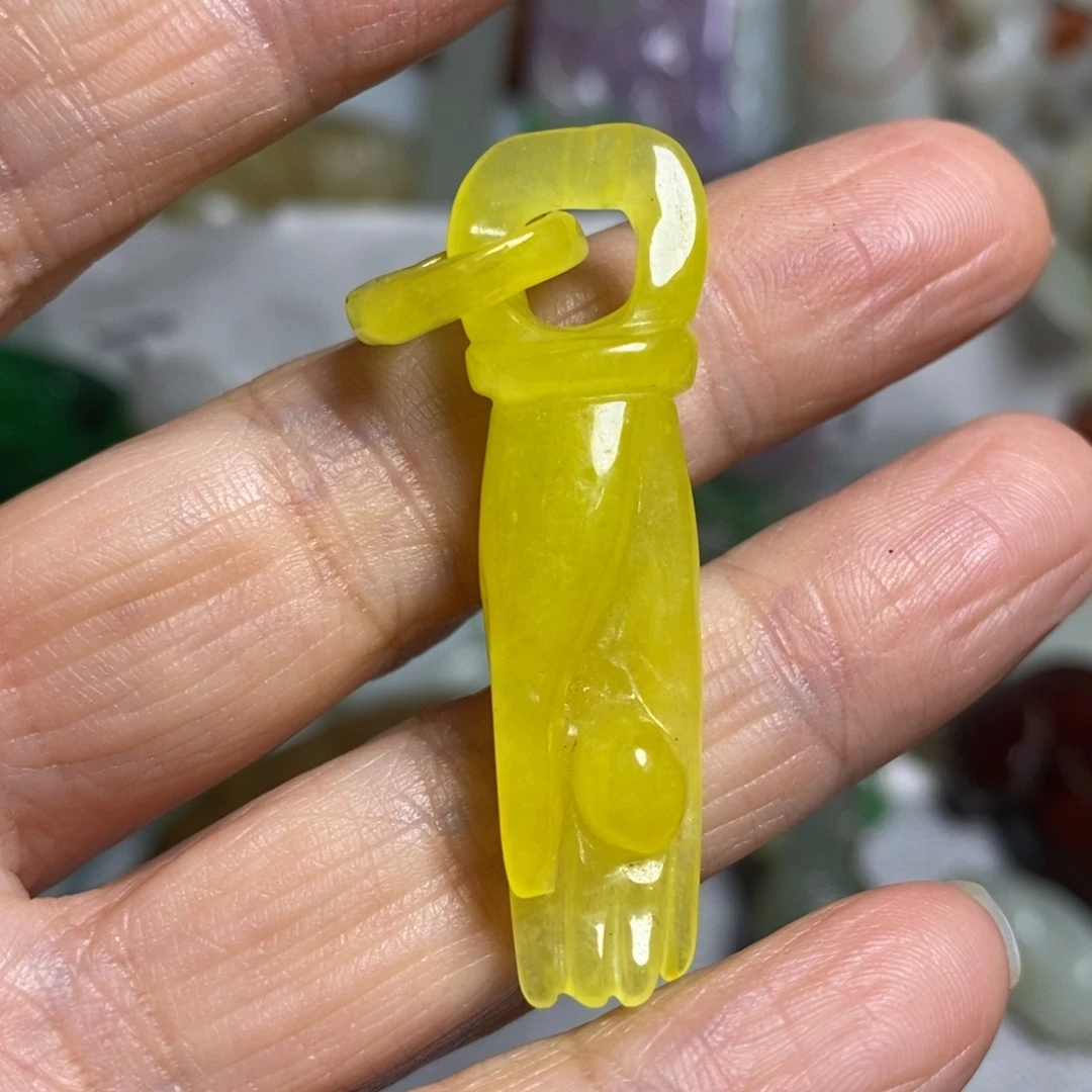 和田玉（糖玉）未镶嵌颈饰