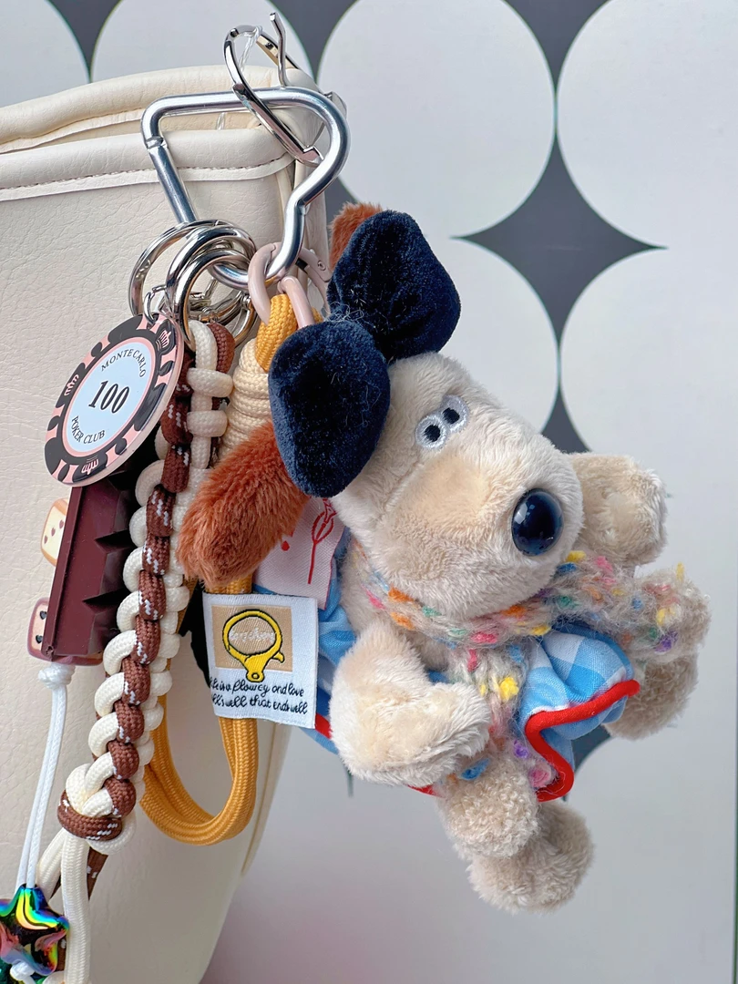 miu系可爱毛绒公仔DIY包挂件