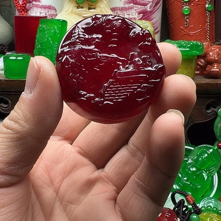 翡翠未镶嵌颈饰全场福利