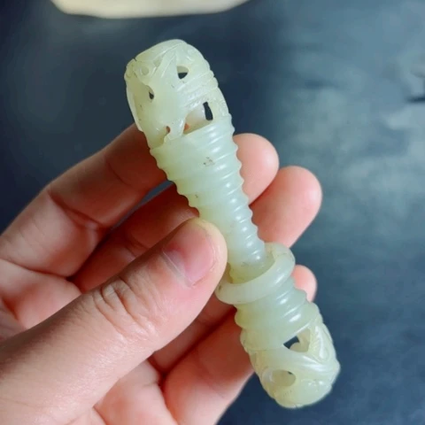紫金钵盂菩提把件