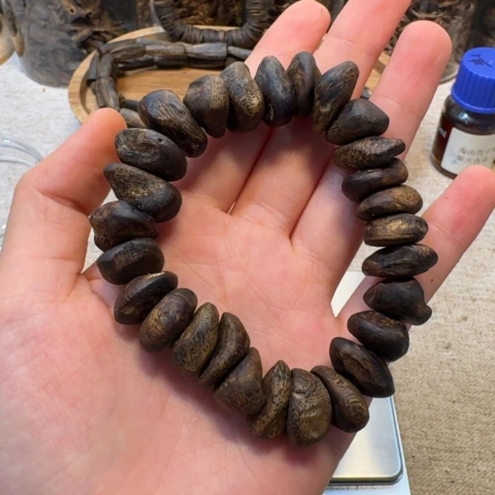 沉香碎屑沉香A****琦海南天然高端包壳香老料23克