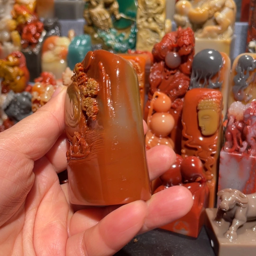 寿山石印石精美印