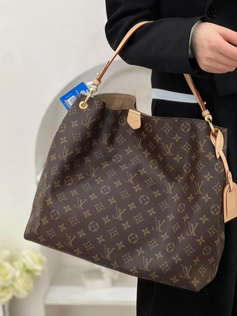 全新未使用 LouisVuitton/路易威登 graveful单肩包/公价无/甄选