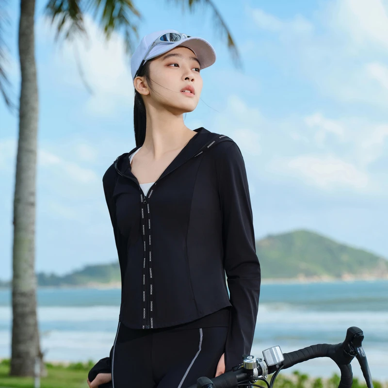 防晒波司登薄荷曼波夏季新款女短款遮阳修身显瘦防晒服外套5992X