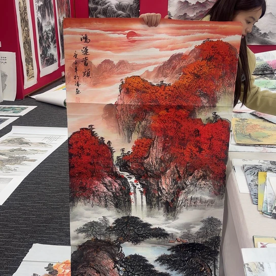 国画国画作品纯手绘
