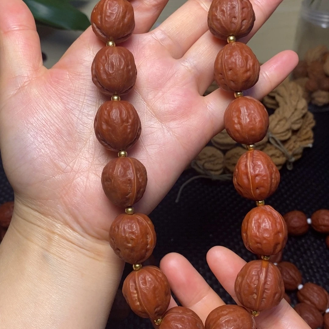 文玩核桃手串光头手持