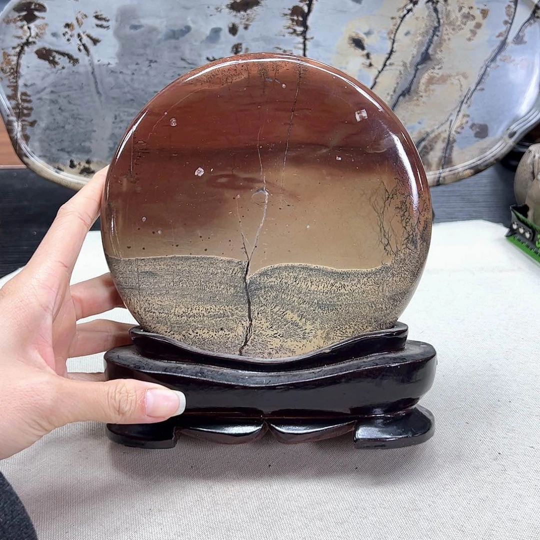 广西石天然国画石