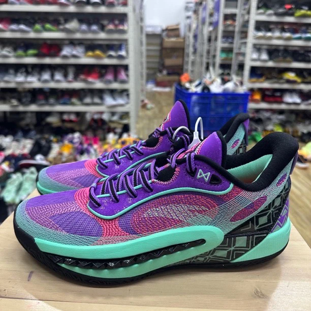 42码/狂潮6pro 紫色/4x217/篮球鞋/全新无原盒
