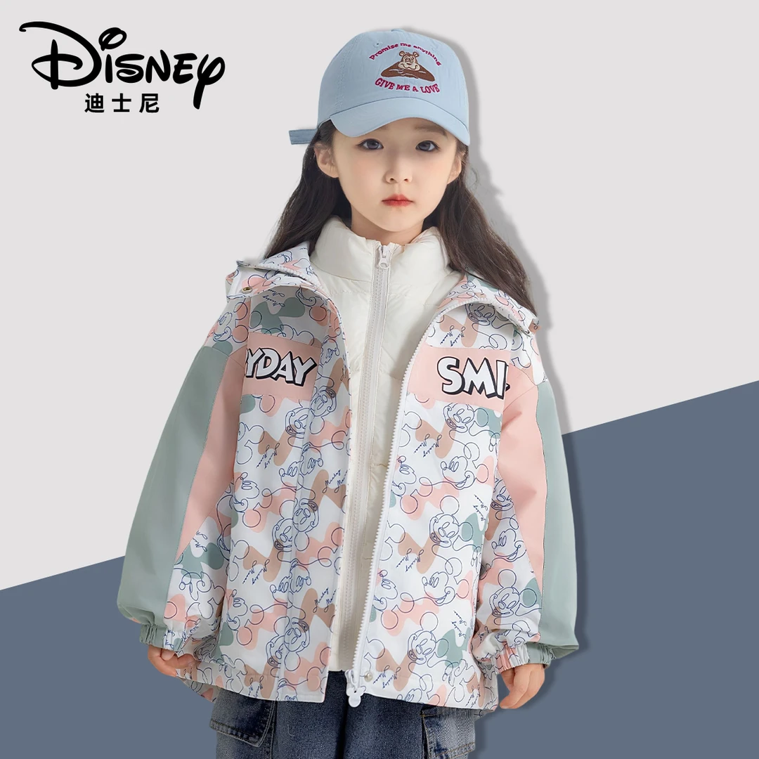 Disney/迪士尼秋冬儿童日常保暖防寒加厚加绒外套XHR3SW676