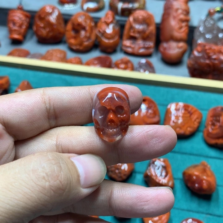 南红玛瑙配饰未镶嵌星*