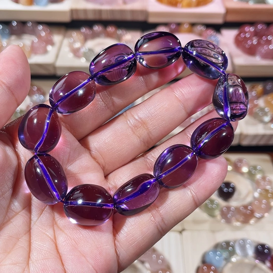 手链水晶未镶嵌紫水晶手链