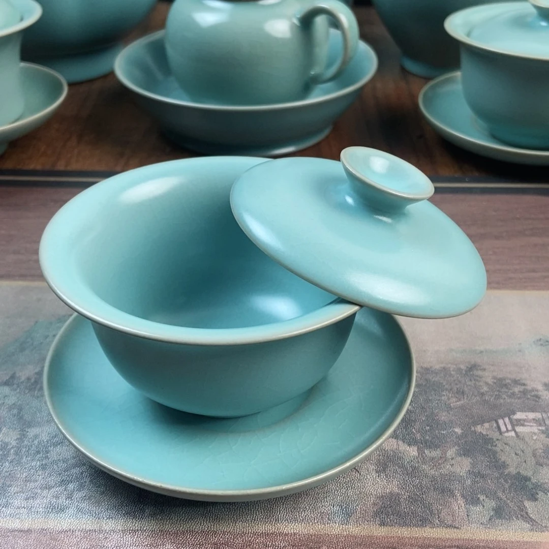 摆件瓷原产地原矿汝瓷～茶器