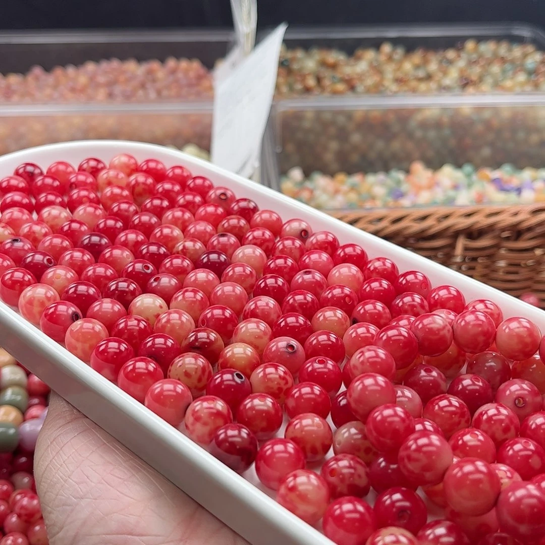 白玉菩提吊坠c/12mm/35颗