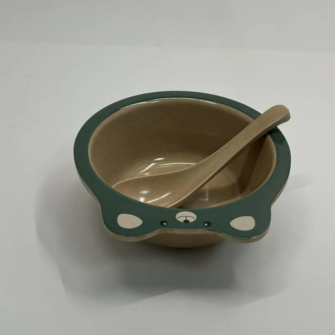 （粉丝福利）儿童饮食辅食碗带勺子 微瑕介意勿拍颜色不分