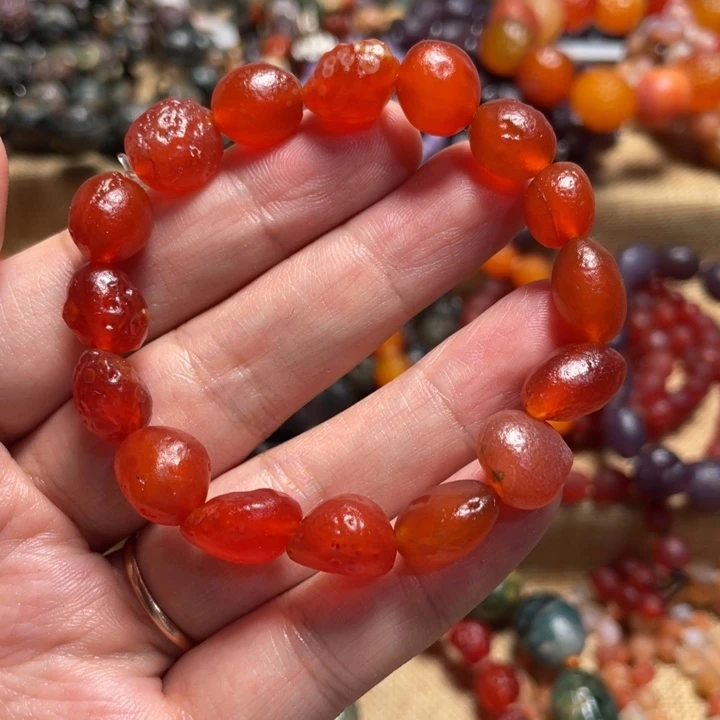 玛瑙/玉髓合金手链