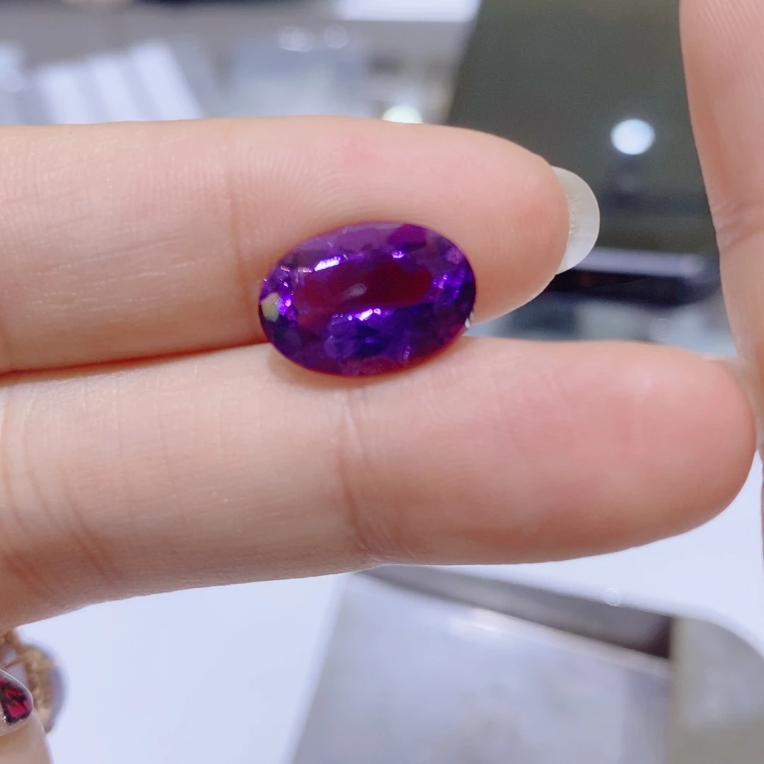 元***糊定制水晶银S925镶嵌戒指